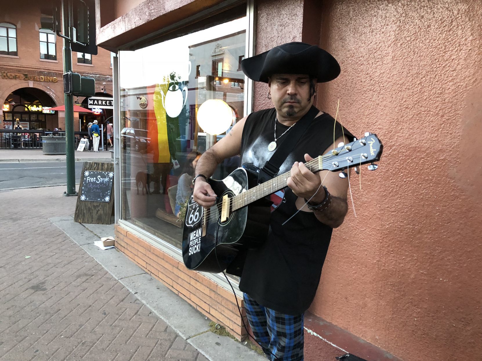 busking guitar 1